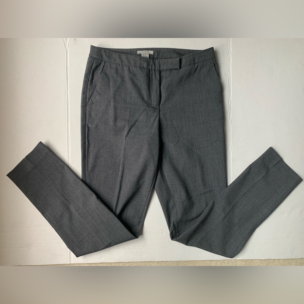 H&M Women’s Gray Work Pants Skinny Slacks Size 4 EUR 34